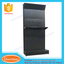 metal digging tools display hardware rack with pegboard